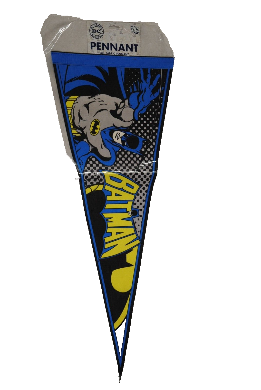 DC COMICS ORIGINALS BATMAN 30"" FABRIC PENNANT NEW OFFICIAL CARTOON RARE