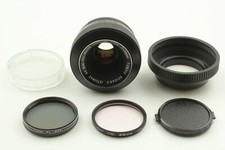Near Mint Black w/ Hood Filters TOPCON RE Macro Auto-Topcor 58mm F3.5 Japan