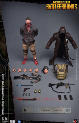 SoldierStory SSG-001/12 PUBG Trench Coat Assassin Action Figure In Stock NEW