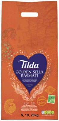 Tilda Golden Sella Basmati Reis Glutenfrei 5kg - 10kg