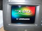 Lowrance Lcx-20C Fish Finder Locator Gps W/ Power Cord, Mount & Antenna Cord