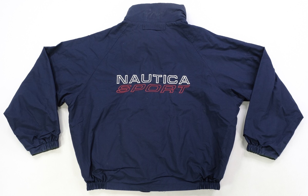 90s NAUTICA SPORT リバーシブル ジャケット ダブルフェイス 90s NAUTICA SPORT リバーシブル ジャケット ダブルフェイス