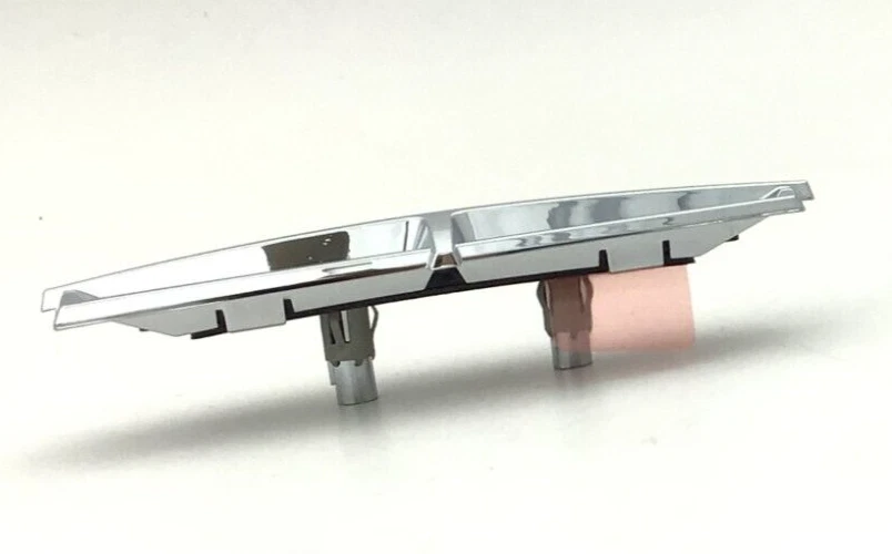 2013 2014 2015 2016 Lincoln MKS capô dianteiro cromado emblema estrela DA5Z-8213-AA - Imagem 3 de 4