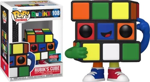 FUNKO POP RETRO TOYS RUBIK'S #108 RUBIK'S CUBE (2023 FALL CONVENTION ...