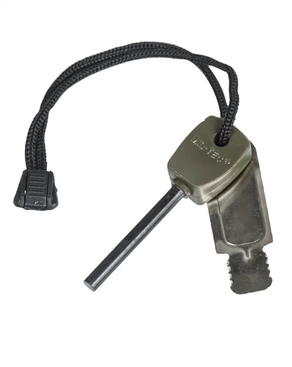 PIERRE A FEU ALLUME FIRE STEEL PM SURVIE BUSHCRAFT BIVOUAC COMMANDOS STICK - Photo 1/1