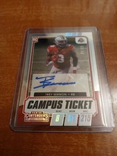 TREY SERMON 2021 PANINI CONTENDERS FOIL AUTOGRAPH AUTO #D 9/99 OHIO STATE