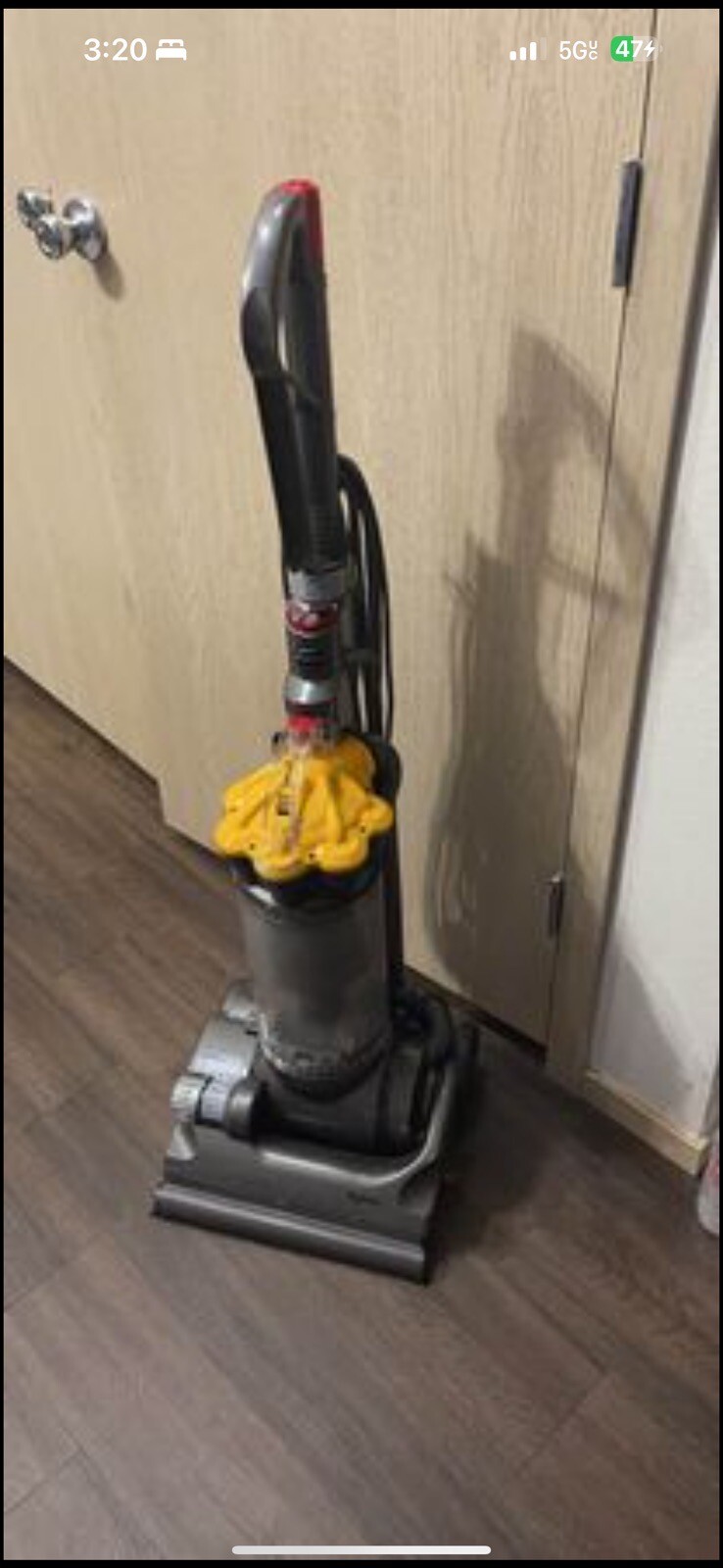 Dyson DC33 Upright Vacuum With Attachments Blue Gray Cleaned Tested eBay