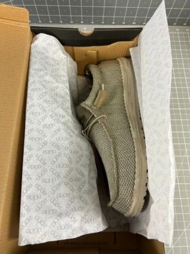 Hey Dude Wally Sox Beige Mens Casual Shoes US 8 EU 41 NEW~~ - Picture 9 of 9