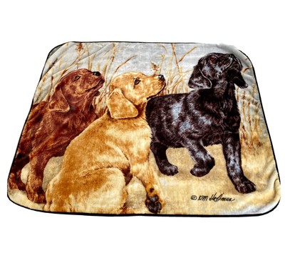 labrador blanket throw