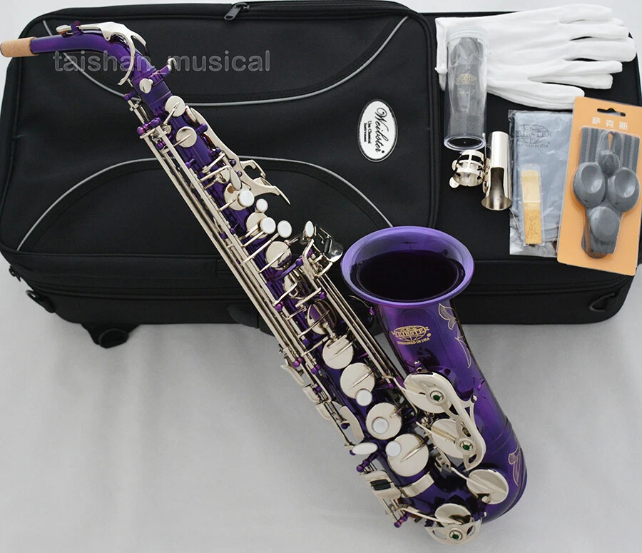 Purple alto saxophone deals