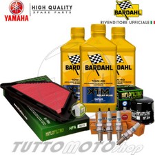 Tagliando YAMAHA XJ6-N 600 2010 2011 2012 2013 / Kit Olio Bardahl Filtri Candele