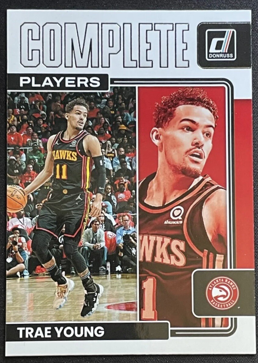 2022-23 Donruss Complete Players #10 - Trae Young - Hawks!🔥🇺🇸🏀
