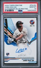 2024 Topps Pristine - Pristine Autographs Jung-Hoo Lee #PA-JHL Blue Pristine...