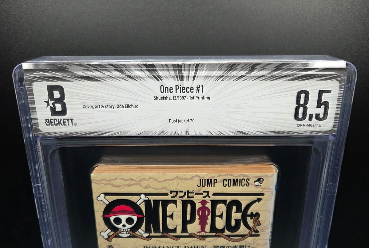 BGS 8.5 One Piece Vol.1 1st Print 1997 Manga Book Japanese