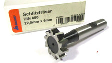 GARANT Schlitzfr&auml;ser HSSCo5 &Oslash;22,5 x 6 Schaft&Oslash;10 HB Neu H59986