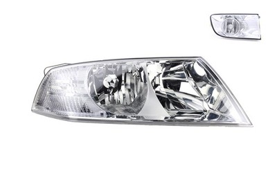 Scheinwerfer Halogen kompatibel zu Skoda Octavia 1Z 2004 - 08 H1 H7 Re. + Nebel.