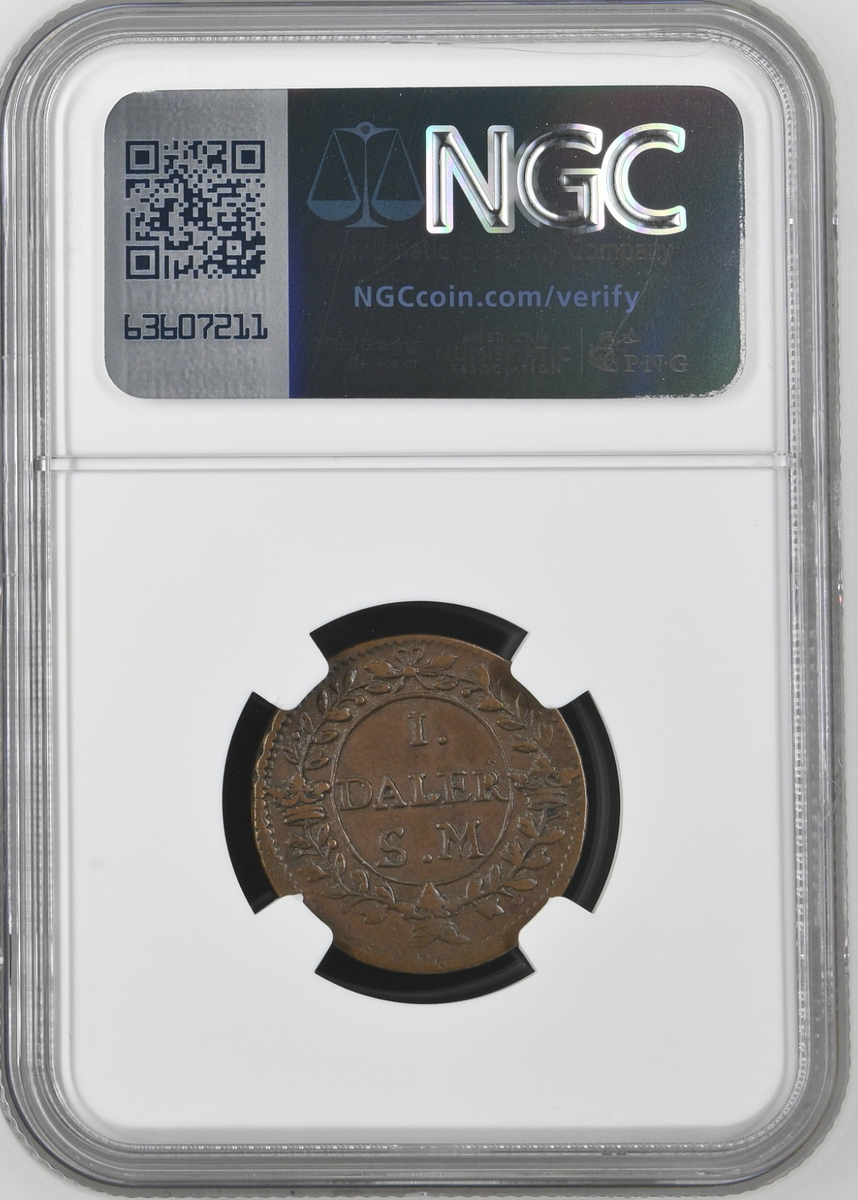 1718 SWEDEN DALER JUPITER-