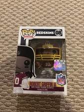 Funko Pop NFL Washington Redskins Robert Griffin III #08 Removable Helmet Vinyl