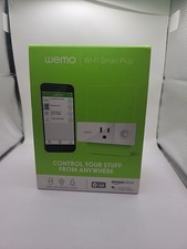 WeMo WiFi Enabled Mini Smart Plug - White (F7C063)