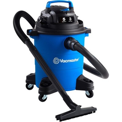 Vacmaster 2-In-1 Wet/Dry Vacuum/Blower, 65 CFM, 5 Gal., 3 Peak HP, Model#