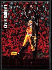 Kevin Garnett- 1995-96- Signature Rookies- RC Red Hot #R6