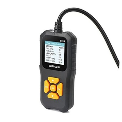 V318 OBD2 Scanner - Basic Car Code Reader with 1.8'' Color Screen - Engine Fault