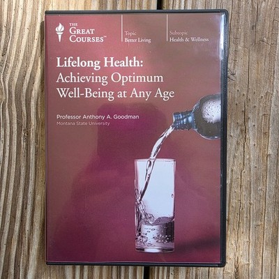 Lifelong Health - The Great Courses 6-Disc DVD - Used - Very Good Condition