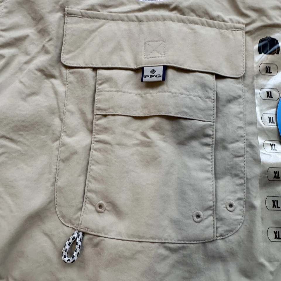 Camisa Columbia Florida Gators PFG ventilada manga larga color caqui tostado para hombre XL XLarge Foto 4 de 4