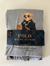 Polo Ralph Lauren Men s Polo Bear Jogger Pajama Set Gray S