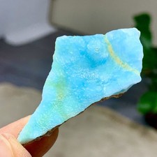 18G Natural larimar/hemimorphite Gorgeous rough raw Crystal Mineral Specimen