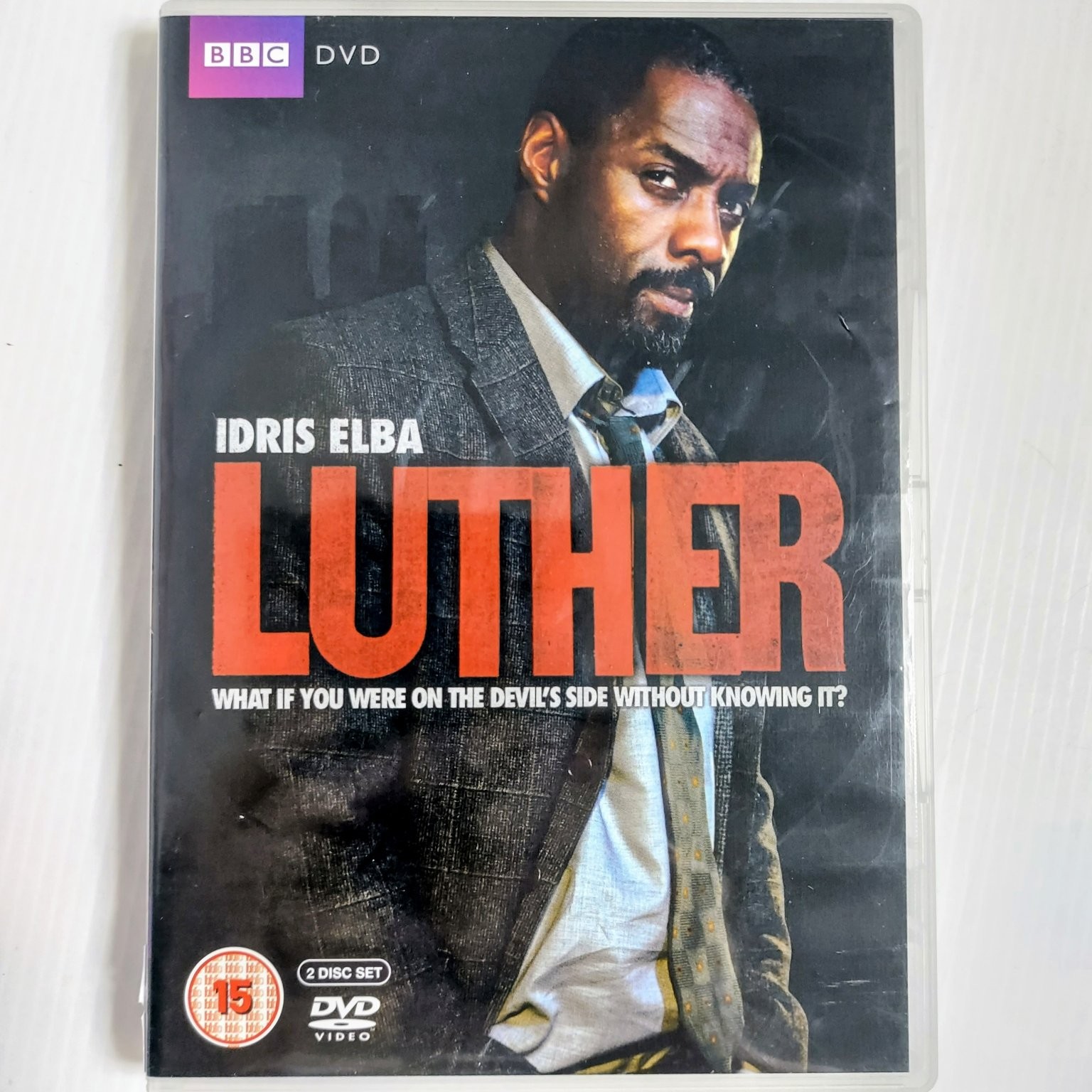 Luther DVD 2010 2 Disc Set Idris Elba Neil Cross BBC Crime Drama