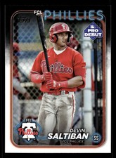Devin Saltiban 2024 Topps Pro Debut #PDC-179 Chrome FCL Phillies