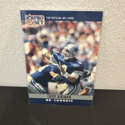 1990 Pro Set Troy Aikman Dallas Cowboys #78