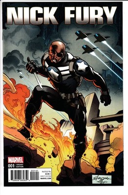 NICK FURY #1, STROMAN VARIANT, NM/M, Marvel Comics (2017)