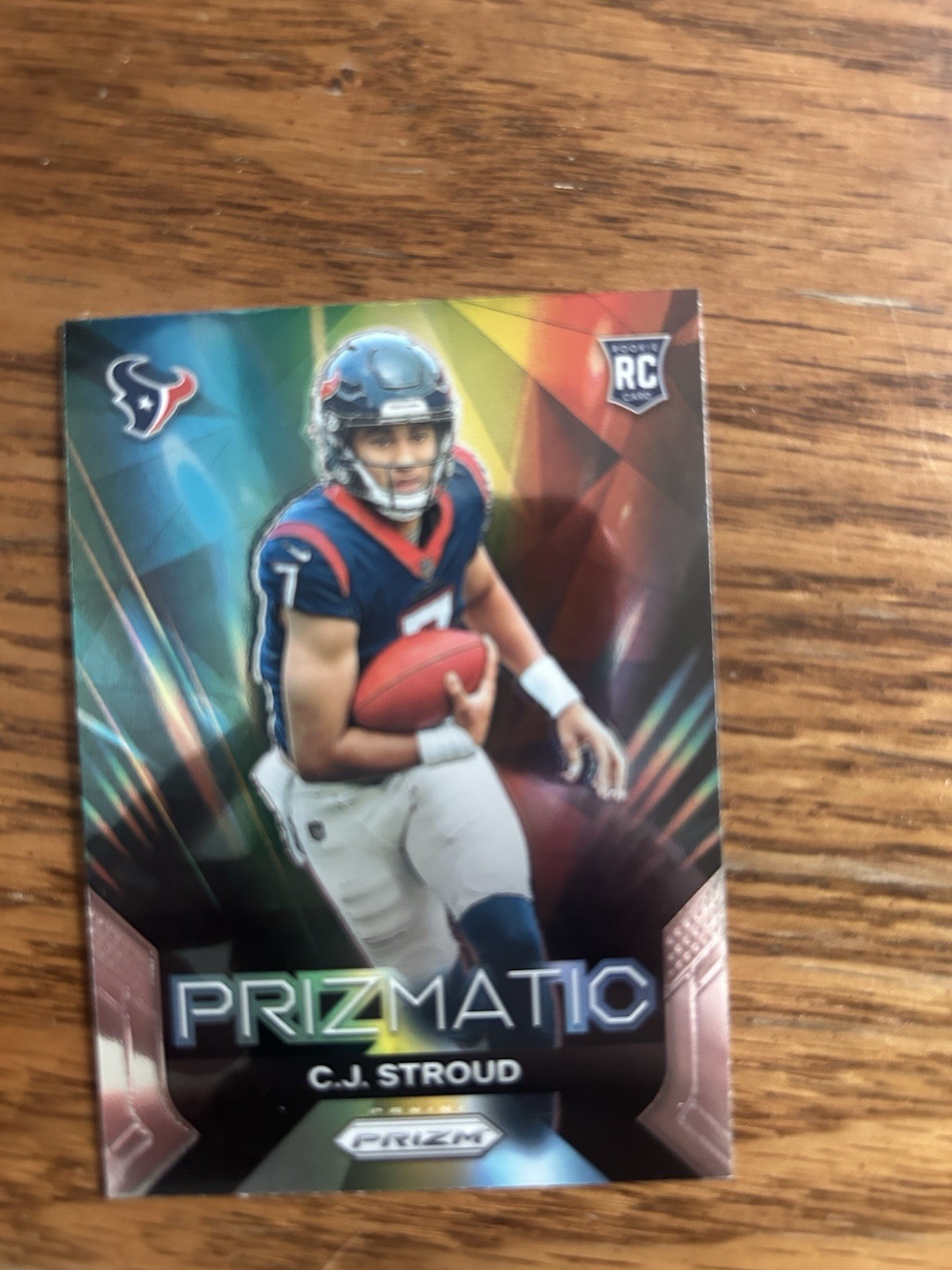 2023 Panini Prizm - Prizmatic C.J. Stroud #6 Green Ice Prizm (RC)