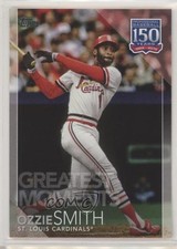 2019 Topps 150 Years of Professional Baseball Greatest Moments Ozzie Smith 04br