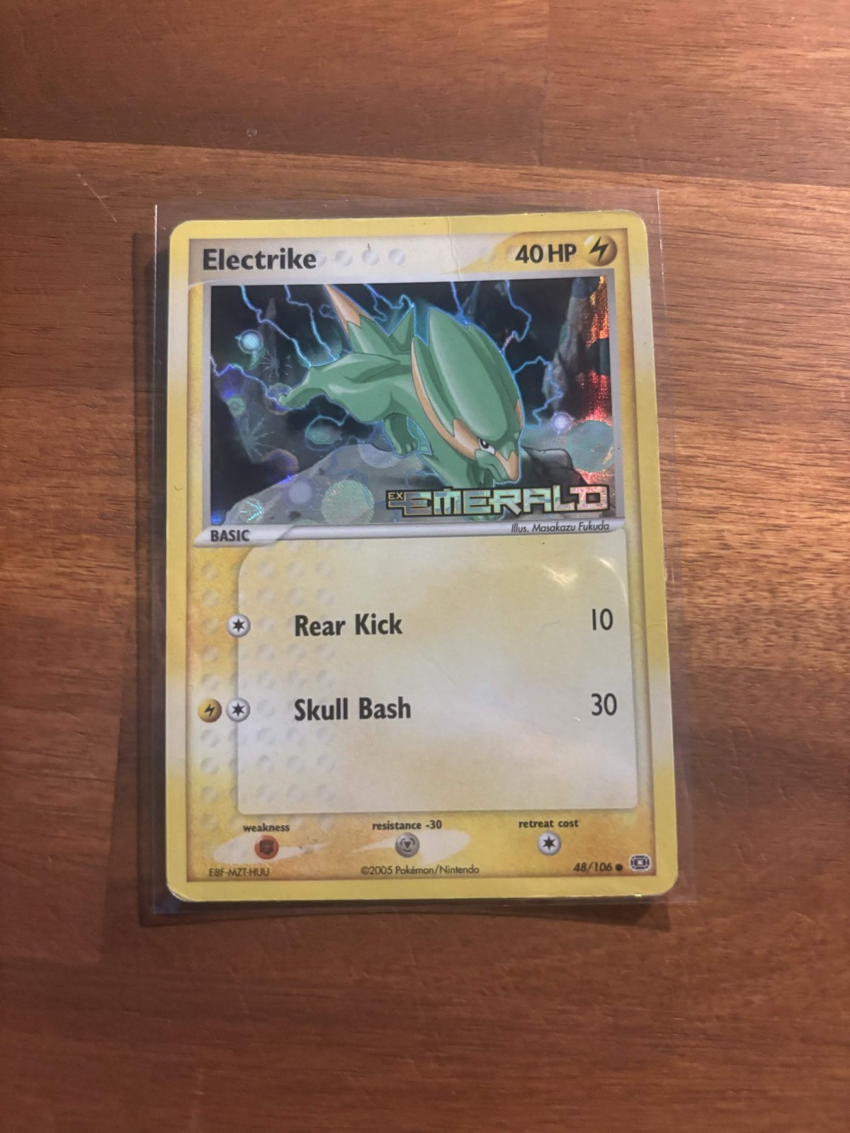 Electrike - 47/106 - Reverse Holo - EX Emerald MP