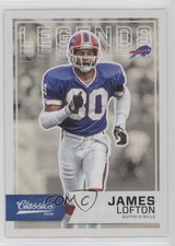2016 Panini Classics Legends Red Back James Lofton #156 HOF 2v6