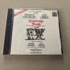   Sweeney Todd-The Demon Barber Of Fleet Street Broadway Musical CD 1979 Vintage