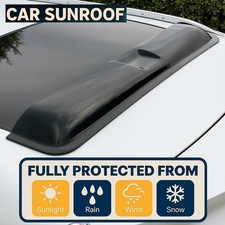 Smoke Sunroof Moonroof Rain Guard Wind Visor 880mm For Honda Civic Sedan 92-95