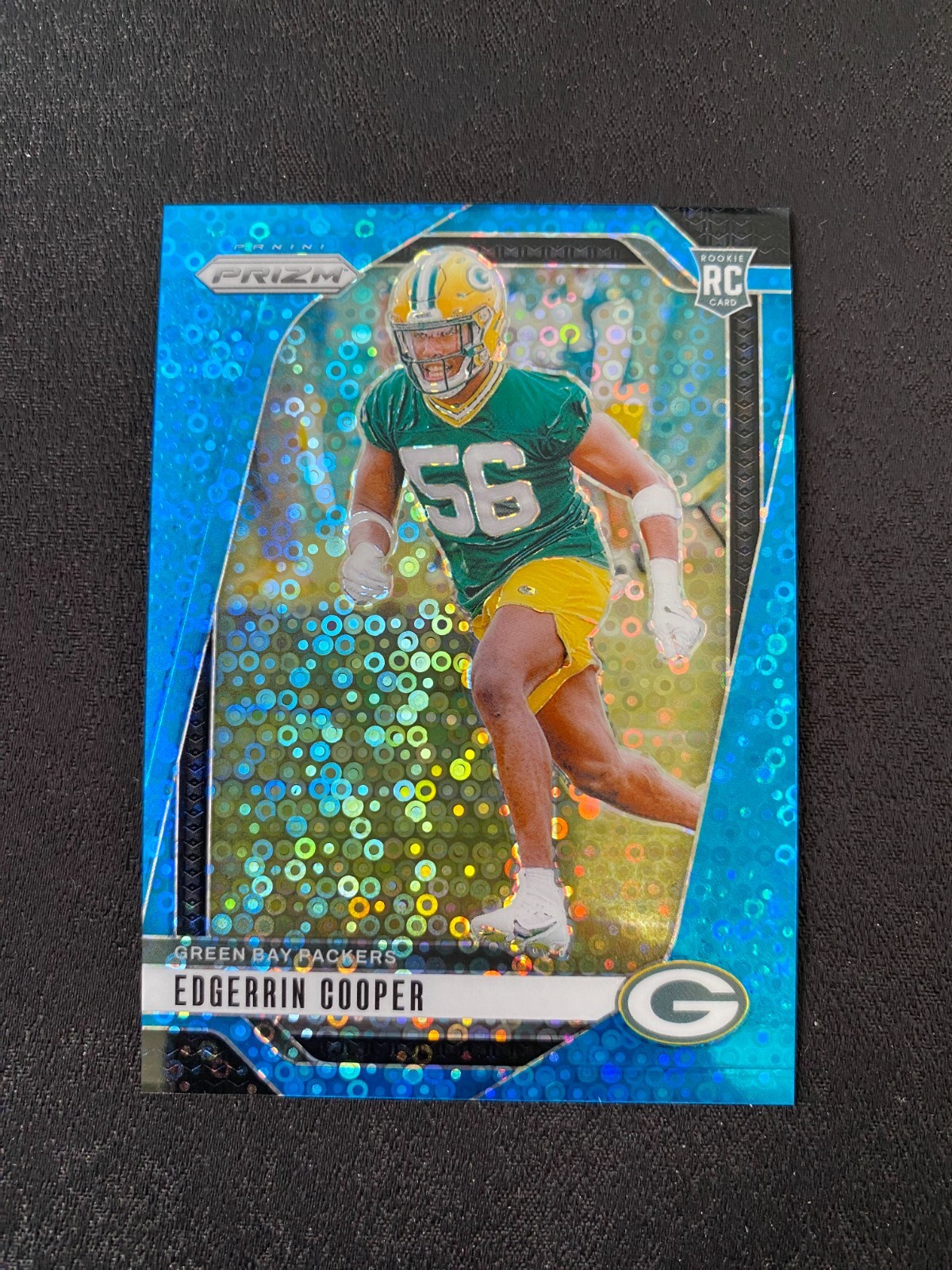 2024 Panini Prizm Rookies Edgerrin Cooper #331 No Huddle Blue /99 (RC) B384