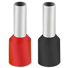 60 Piece 4 Gauge Copper Wire Ferrules Pin Terminal Connectors Pin Cord Ferrul...