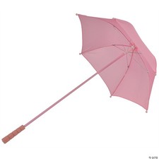 NYLON PARASOL-PINK