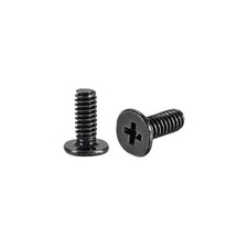M2x5mm Laptop Computer Screw Phillips Head Screw Fastener Black 50pcs