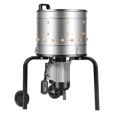 #ad #ad VEVOR 15.7quot; Electric Chicken Plucker Machine 550W amp; 275RPM 114 Fingers amp; Wheels $279.90