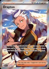 Drayton 232/191 Ultra Rare Surging Sparks Pokemon Near Mint