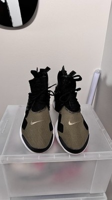 Nike Acronym x Air Presto Mid Olive Black Size Medium Mens Used