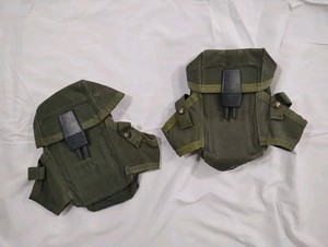 2 - US Military Alice Magazine Pouch LC1 Small Arms Ammo Case 30 LCI Mag Green