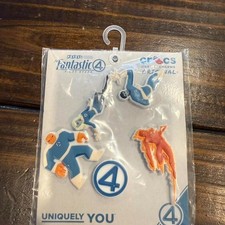 Original Crocs Jibbitz Fantastic Four charms 5 pack