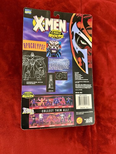 NUEVO 1995 Marvel X-Men Apocalipsis La Era del Apocalipsis Figura de Acción Toy Biz - Imagen 2 de 2